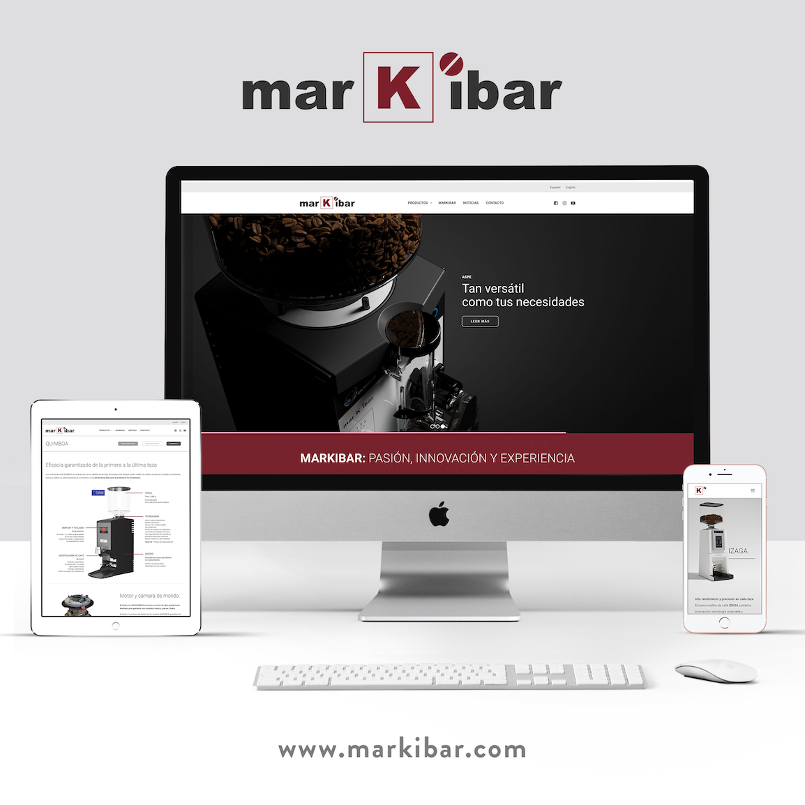 nueva web de markibar